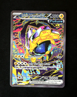 Pokemon Card TCG - Iron Hands EX 154/131 - Prismatic Evolutions - SIR - NM ⭐ - Image 1