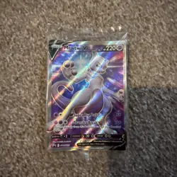 Pokemon Mewtwo v TCG SWSH229 Black Star Promo Card Sealed - Image 1
