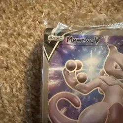 Pokemon Mewtwo v TCG SWSH229 Black Star Promo Card Sealed - Image 4