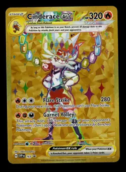 Cinderace ex - Promo SV: Scarlet & Violet Promo Cards 163 - NM - Image 1