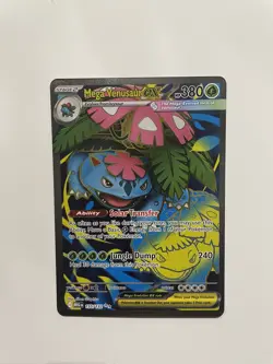 Mega Venusaur Ex 155/132 Mega Evolutions Secret Rare Pokemon Card Pack Fresh - Image 1