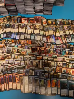 Magic The Gathering Lot 1000 Cards With Lands And Rares. (Check Description) - Image 1