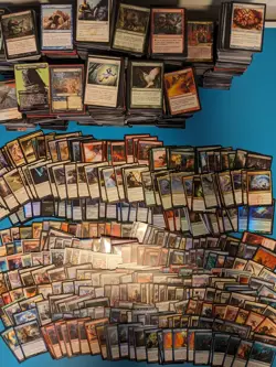 Magic The Gathering Lot 1000 Cards With Lands And Rares. (Check Description) - Image 2
