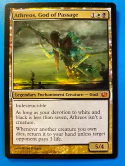 MTG 1x Athreos, God of Passage Journey into Nyx Magic the Gathering Card x1 NM - Image 1