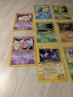 Pokemon TCG First Edition 10 Card Gym Heroes Bundle Set Lightly Played - Image 2