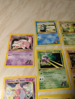Pokemon TCG First Edition 10 Card Gym Heroes Bundle Set Lightly Played - Image 3