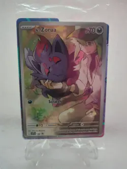 N's Zorua 189 Sv: Scarlet & Violet Promo Cards Holo Sealed - Image 1
