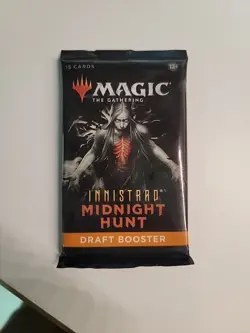 Magic the Gathering: Innistrad: Midnight Hunt - Draft Booster Pack Sealed - Image 1