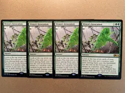MTG 4x Vivien's Invocation Core Set 2019 M19 Modern Magic the Gathering x4 NM - Image 1