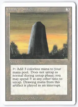 Basalt Monolith U Revised Edition NM - Image 1