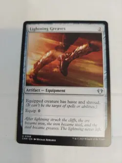 Lightning Greaves Commander Masters Regular - Image 1
