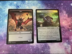 Bat / Warren Warleader Token - Foil - BLB - MTG - NM - EN - 0010/0005 - Image 1