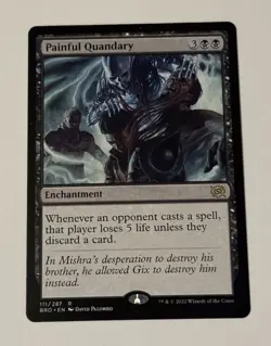 MTG Painful Quandary - The Brothers' War LP - Image 1