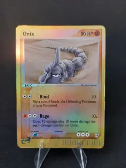 Onix 71/100 - 20003 EX Sandstorm Reverse Holo Pokemon TCG - MP/HP - Image 1