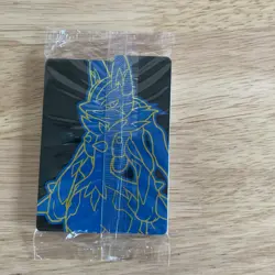 Pokemon Mega Evo Riolu 010 Black Star Promo Pokemon Center Stamp Sealed - Image 3