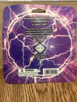 Pokemon TCG Lightning Set. 1-Evolving S, 1-Astrial R, 1-Vivid V, 1 -Fusion S - Image 2