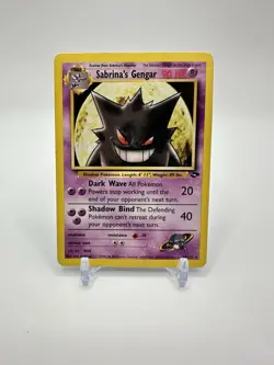 Sabrina's Gengar #29/132 Pokemon Gym Challenge WOTC 2000 - Image 1