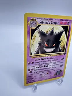 Sabrina's Gengar #29/132 Pokemon Gym Challenge WOTC 2000 - Image 4