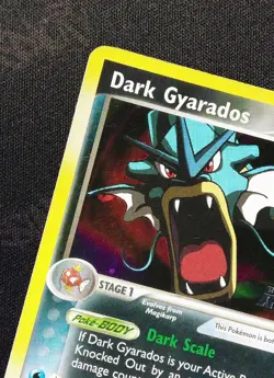 2004 POKEMON EX TEAM ROCKET RETURNS #36 DARK GYARADOS-REVERSE FOIL - Image 3