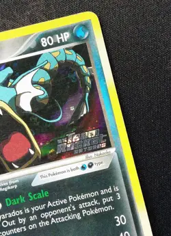 2004 POKEMON EX TEAM ROCKET RETURNS #36 DARK GYARADOS-REVERSE FOIL - Image 4