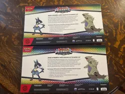 Pokemon Lucario Ex & Tyranitar Ex Premium Collection | Prismatic Evolutions x2 - Image 2