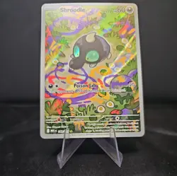 Pokemon TCG Mega Evolutions Shroodle Illustration Rare 149/132 NM to Mint - Image 3
