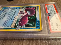 Pokemon Kyogre Gold Star EX Delta Species Holo Rare #112 PSA 8 - Image 3