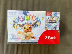 Pokemon TCG Prismatic Evolutions Costco 2-Pack ETB with Booster Bundle Costco - Image 1