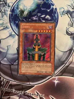 (42) Jinzo PSV-000 Secret Rare Unlimited Yu-Gi-Oh Holo Secret Rare MP - Image 1