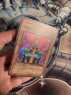 (42) Jinzo PSV-000 Secret Rare Unlimited Yu-Gi-Oh Holo Secret Rare MP - Image 5