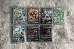 Pokemon Card Collection For Sale (100 Sleeved Cards Total) Japanese And English - Image 2