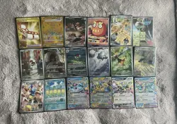 Pokemon Card Collection For Sale (100 Sleeved Cards Total) Japanese And English - Image 5