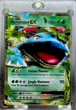 Venusaur RARE GOLD HOLO FOIL REFRACTOR INVESTMENT CARD POKEMON TCG MINT - Image 1