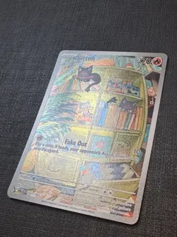 Pokemon TCG Litten Full Art Holo Card 167/162 Temporal Forces NM Condition - Image 2