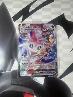 Pokemon Sylveon VMAX TCG TG15/TG30 SW&SH Brilliant Stars Card - Image 1