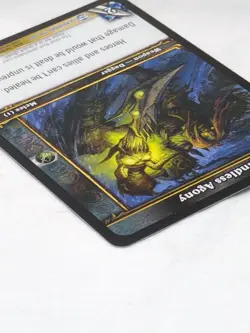 World Of Warcraft TCG Boundless Agony Gladiators Rare Card 174/208 - Image 5