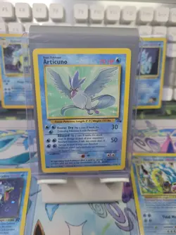 Articuno Fossil 17/62 Unlimited Rare Non Holo 1999 Pokemon TCG Card LP- - Image 1