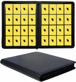 16 Pocket Card Binder, 1000+ Zip Trading Card Binder, Double Sided Pocket Ca... - Image 2
