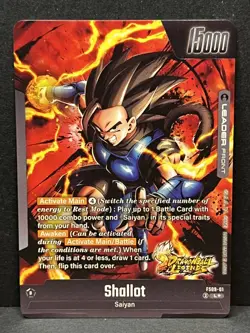 Dragon Ball Legends Shallot FS09-01 Leader Card Bonus Pack Alternate Art - NM - Image 2