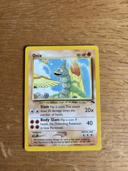 Pokemon Card - Onix Southern Islands 3/18 Non Holo Lightly Played - Image 1