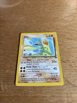 Pokemon Card - Onix Southern Islands 3/18 Non Holo Lightly Played - Image 2
