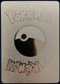 Salamence Vmax Rainbow Gold Foil Textured Display Card - Image 3