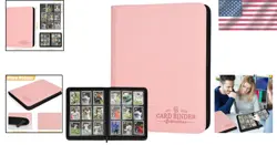 Elegant Pink Trading Card Binder with 540 Pockets - Perfect for Collectors - Image 2