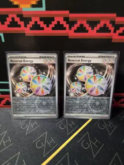 2 Card Lot - Reversal Energy 192/193 Reverse Holo Paldea Evolved - Image 1