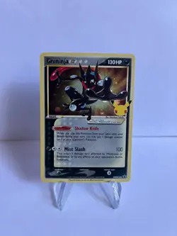 Greninja Gold Star (SWSH144) Black Star Promo Celebrations - Pokemon Card TCG - Image 1