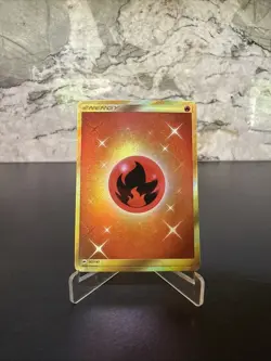 Fire Energy 167/147 Secret Rare Burning Shadows Pokemon Card Near mint - Image 1