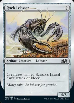 Rock Lobster - Near Mint MTG Unsanctioned - Image 1