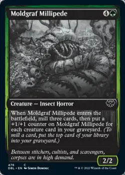 Moldgraf Millipede - Innistrad: Double Feature #476 MTG Magic The Gathering - Image 1