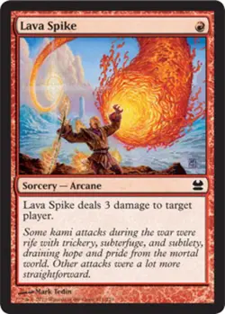 Lava Spike - Modern Masters #121/229 MTG Magic The Gathering - Image 1