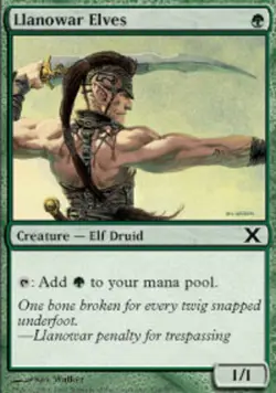 Llanowar Elves - 10th Edition #274/383 MTG Magic The Gathering - Image 1
